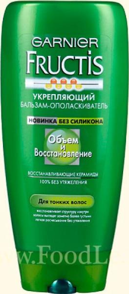 Бальзам объем. Garnier Fructis объем и восстановление. Бальзам-опол. Фруктис 200мл объем и восстановление. Гарньер Фруктис объем и восстановление бальзам. Гарньер бальзам ополаскиватель.