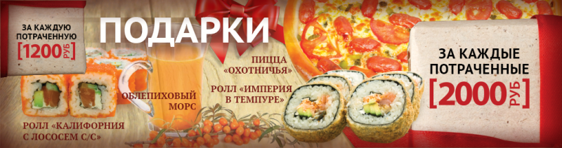 PizzaSushiWok - ГК "Империя"- доставка пиццы и суши "Пиццасушивок", Москва фото