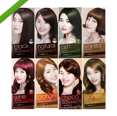 Корейские краски для волос с натуральными компонентами