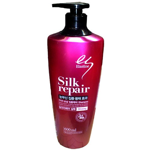 Elastine шампунь. Набор Silk Repair 7 elastine. Silk Repair шампунь. Корейский шампунь для тонких волос. Корейский шампунь с шелком.