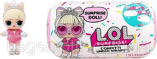 L.O.L. Surprise confetti under wraps  Лол в капсуле фото