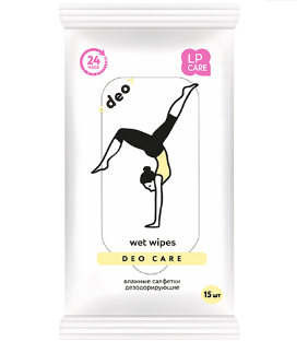 Влажные салфетки LP Care дезодорирующие Deo Care | отзывы