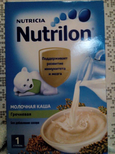 Nutrilon гречневая молочная каша