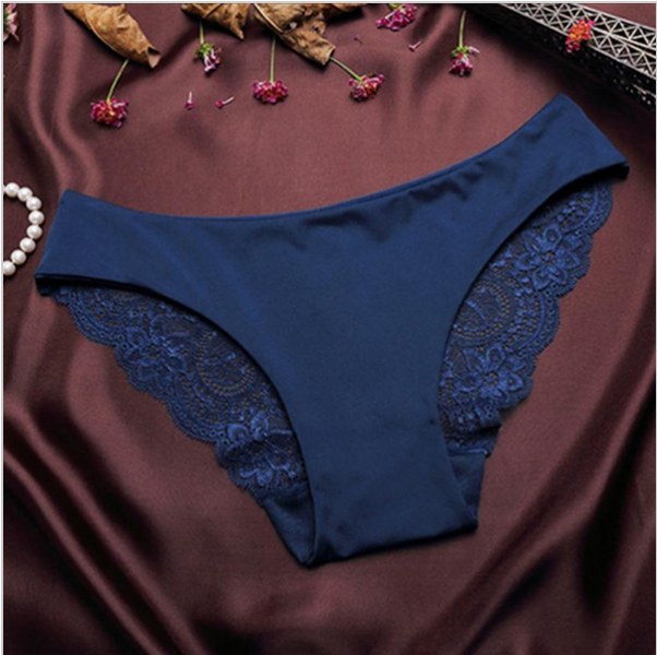 Women's Sexy Lace Panties Seamless Cotton Breathable Panty Hollow