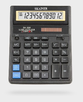 Калькуляторы SKAINER SK-230 | отзывы