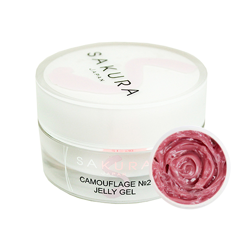 Камуфляжный гель-желе Sakura UV Camouflage №2 Jelly Gel | отзывы