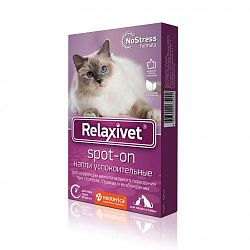 Капли успокоительные для кошек Relaxivet Spot-On фото