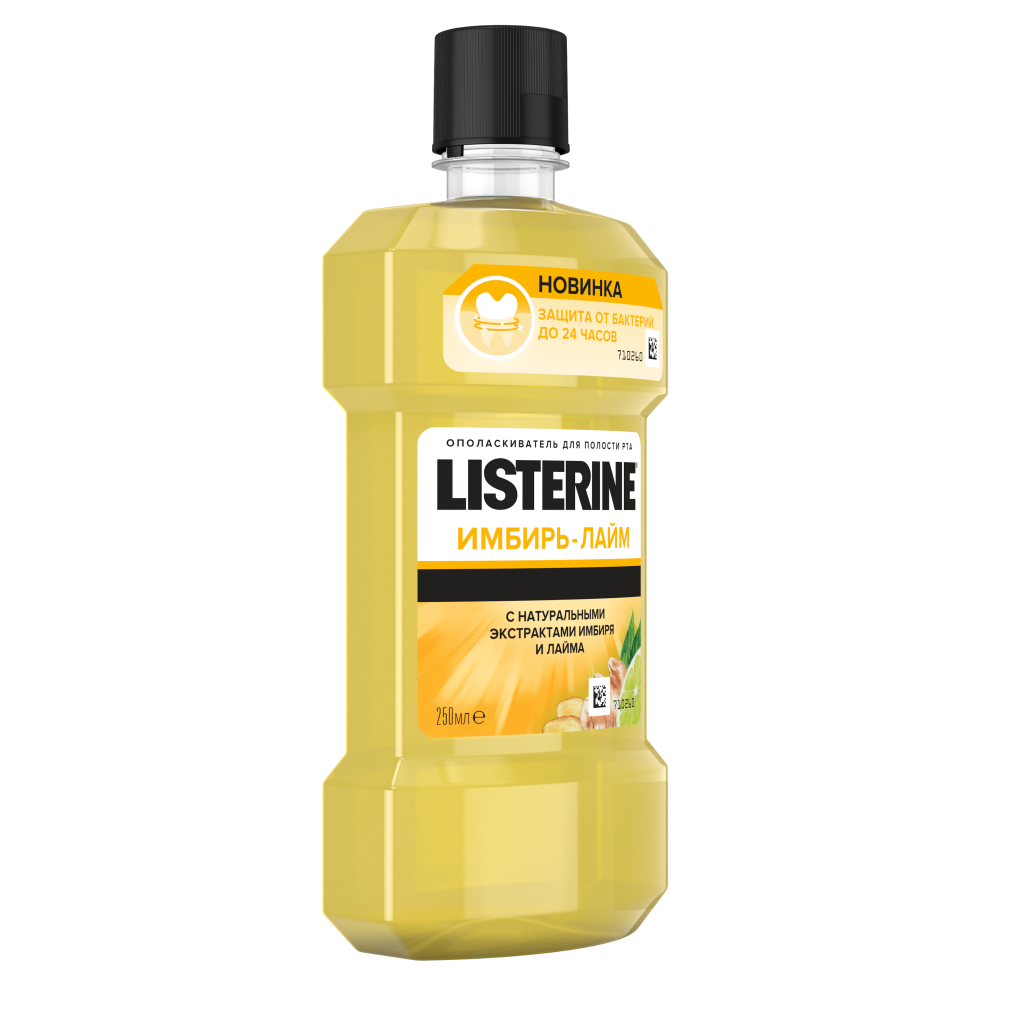 Ополаскиватель для полости рта Listerine "Имбирь - лайм" фото