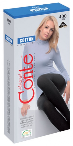 Колготки Conte Cotton Comfort 400 DEN