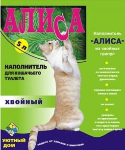 Наполнитель для кошачьего туалета Алиса Luxe Хвойный - «Устраивает ...