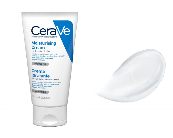 Увлажняющий крем CeraVe для сухой и очень сухой кожи  фото