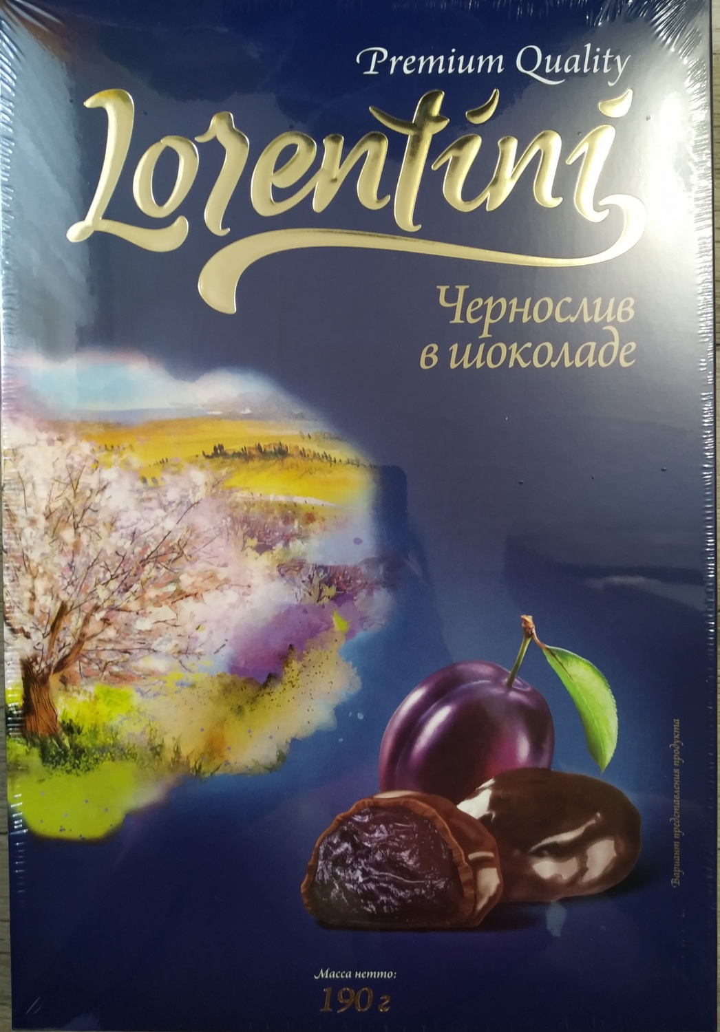 Конфеты Lorentini вишня в шоколаде