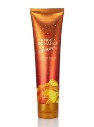 amber romance shimmer lotion