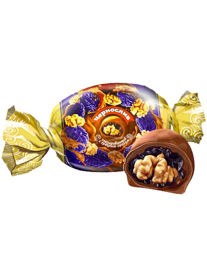 Полезные конфеты с черносливом, орехами и шоколадом
