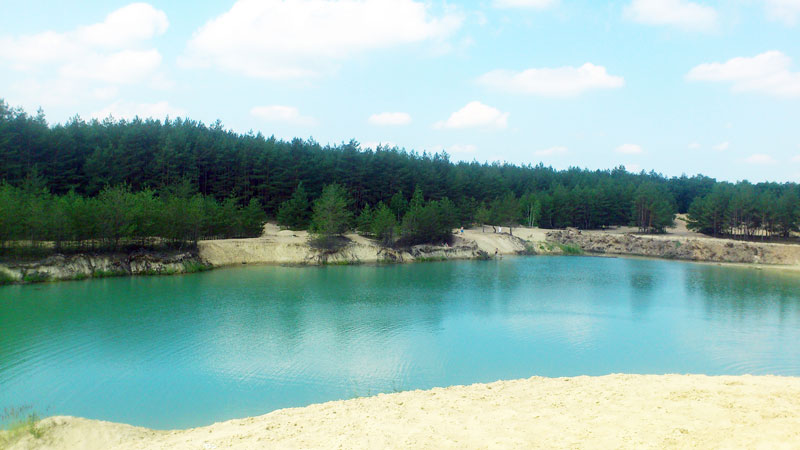 Голубое озеро воронеж отрожка фото