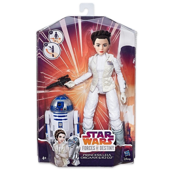 Hasbro Kukla Princessa Leya Organa I Droid R2d2 Disney Star Wars Forces Of Destiny Otzyvy Pokupatelej