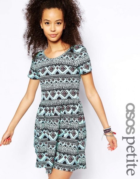 Asos aztec dress hotsell