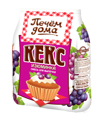Смесь для выпечки Русский продукт Кекс "Изюминка" фото