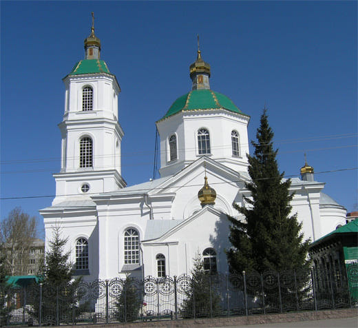 Крестовоздвиженский собор омск