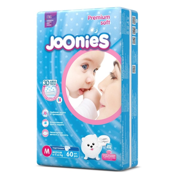 Подгузники Joonies Premium soft - «Трусики joonies premium soft » | отзывы