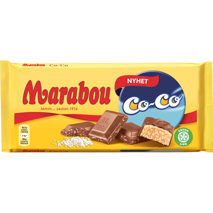 Шведский шоколад Marabou