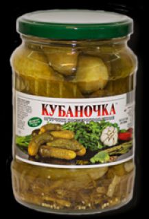 Рецепт огурцов кубаночка