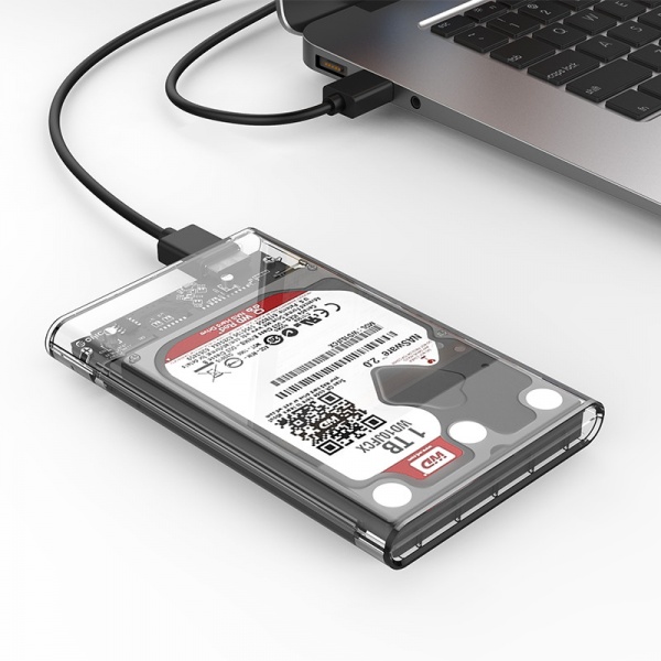 Корпус для внешнего диска ORICO 2139U3-CR USB Transparent box HDD(SSD)2.5" отзывы