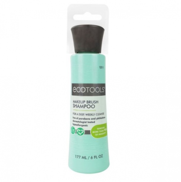 Жидкость для мытья кистей Ecotools Шампунь для удаления загрязнений с кистей для макияжа фото