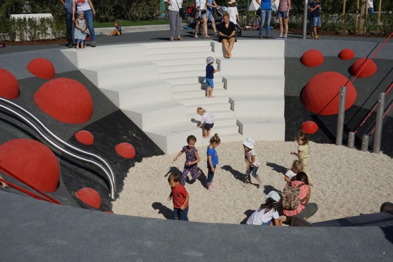 Парк горького москва детские площадки фото