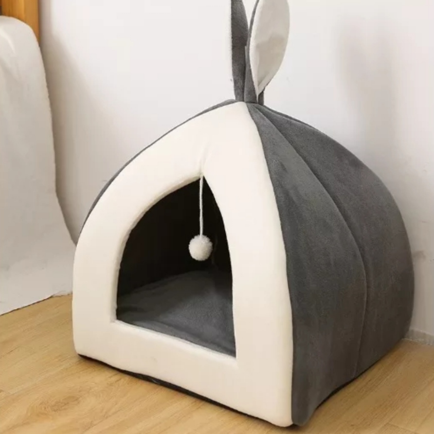 Домик для кошки Aliexpress Rabbit ears Cat Bed - «Милейший домик для нашей  любимой кошки 😻» | отзывы