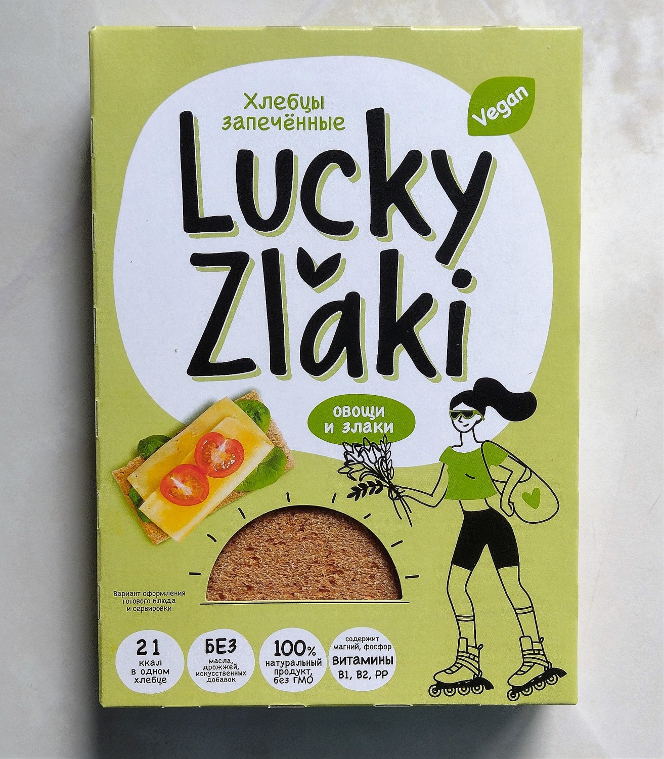 Хлебцы Lucky zlaki 