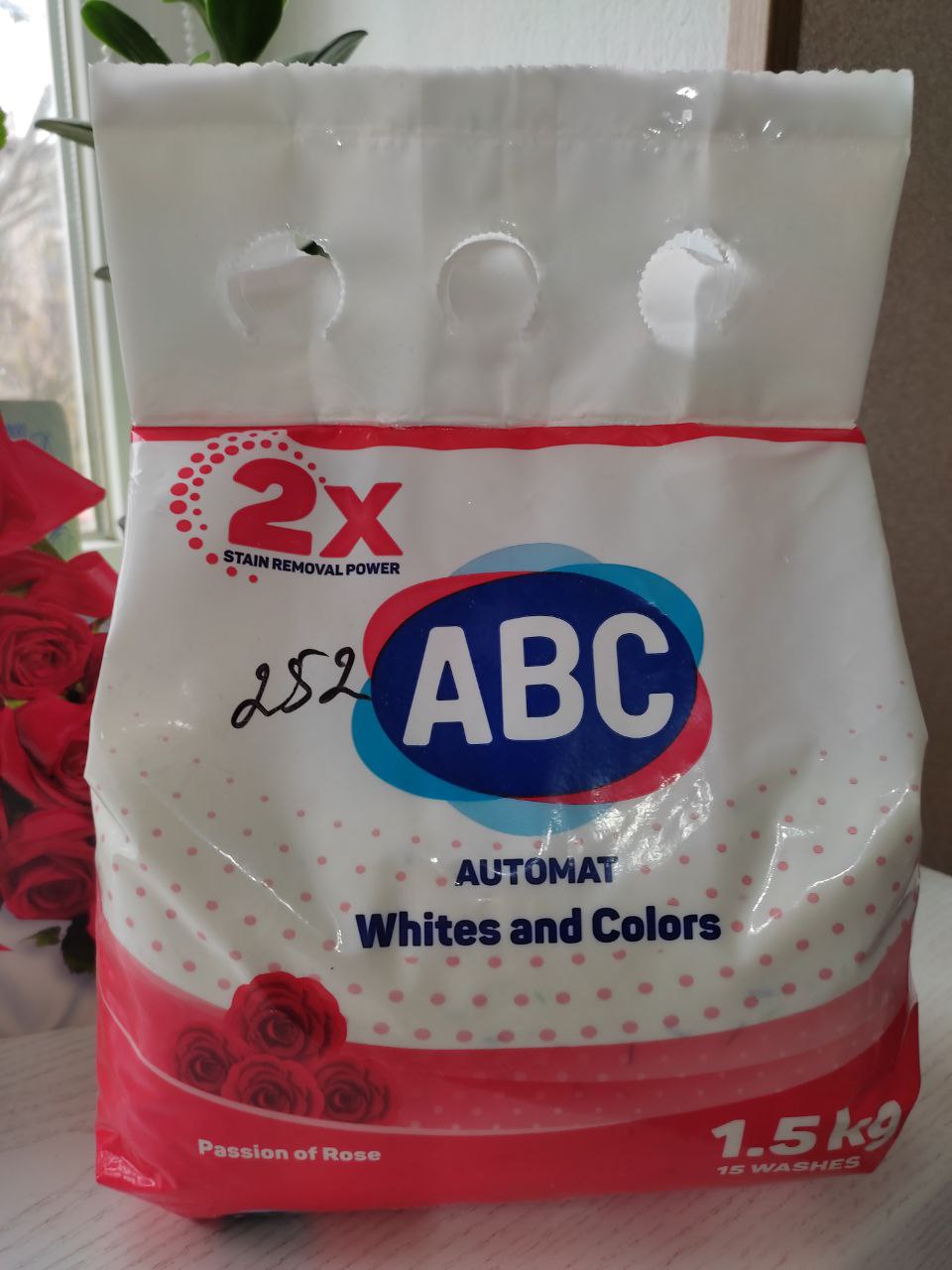 Стиральный порошок ABC AUTOMAT Whites and Colors (Passion Rose) фото
