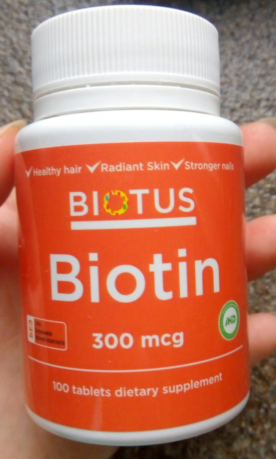 БАД Biotus Биотин 300 мкг | отзывы
