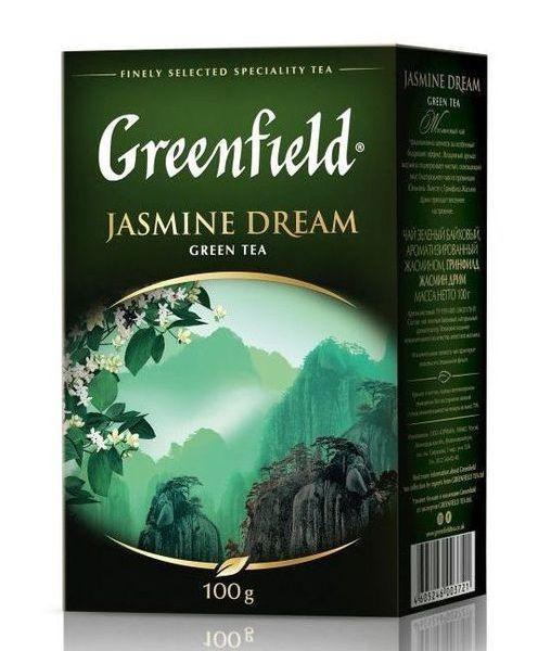 Чай зеленый Гринфилд (Greenfield) Крупнолистовой байховый ...