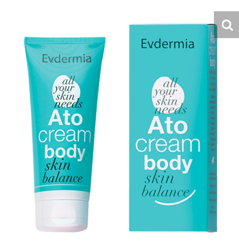 Крем для тела Evdermia для сухой и атопичной кожи Ato cream body skin .